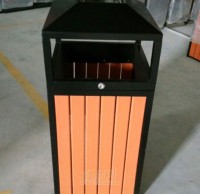 小區(qū)鋼木垃圾桶