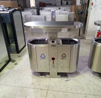 簡述關(guān)于雙相不銹鋼分類垃圾桶的焊接工藝