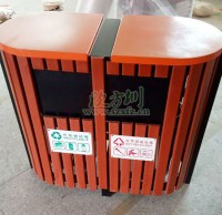 鋼木分類垃圾桶木條材質(zhì)的區(qū)別和選擇