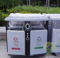 戶(hù)外熱銷(xiāo)玻璃鋼分類(lèi)垃圾桶