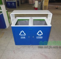 鋼板噴塑分類垃圾桶