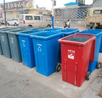 垃圾分4類！新式分類垃圾桶上崗