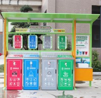 垃圾分類哈爾濱四類垃圾桶啥顏色？