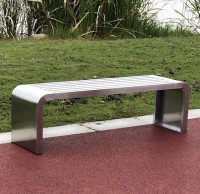 室外市政街道不銹鋼等候椅