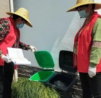 垃圾分類新港村開展垃圾分類入戶檢查和指導(dǎo)活動
