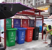 耒陽也有垃圾分類箱房啦！