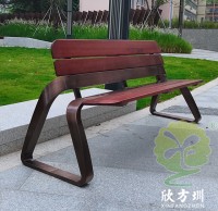 戶外小區(qū)不銹鋼寶馬休閑椅園林椅