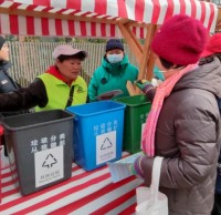 回遷新小區(qū)開講垃圾分類第一課