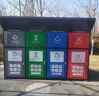 戶外智能四分類垃圾桶定制城市潔凈未來(lái)的智慧方案