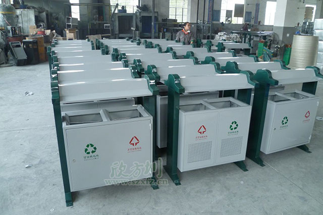 沖孔分類鋼制垃圾桶 沖孔分類鋼制垃圾桶