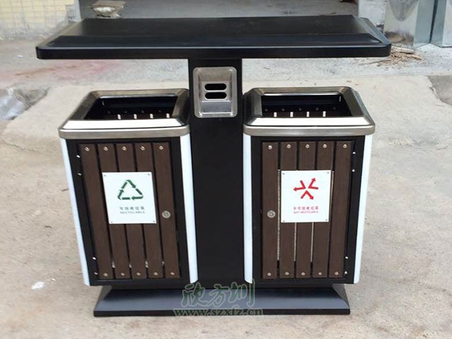 環(huán)衛(wèi)鋼木垃圾桶 環(huán)衛(wèi)鋼木垃圾桶