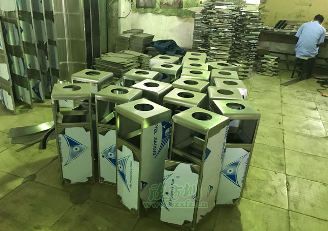 室內(nèi)垃圾桶工廠焊接圖